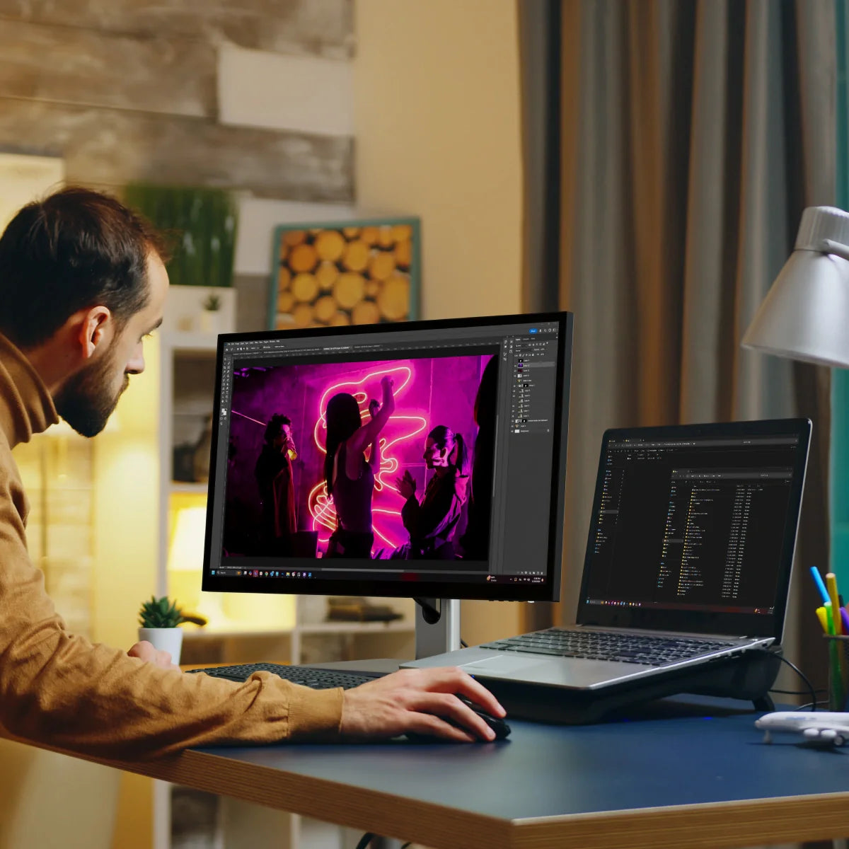 Clarity 5K Touch UHD Monitor with USB-C Power Delivery and Touchscreen