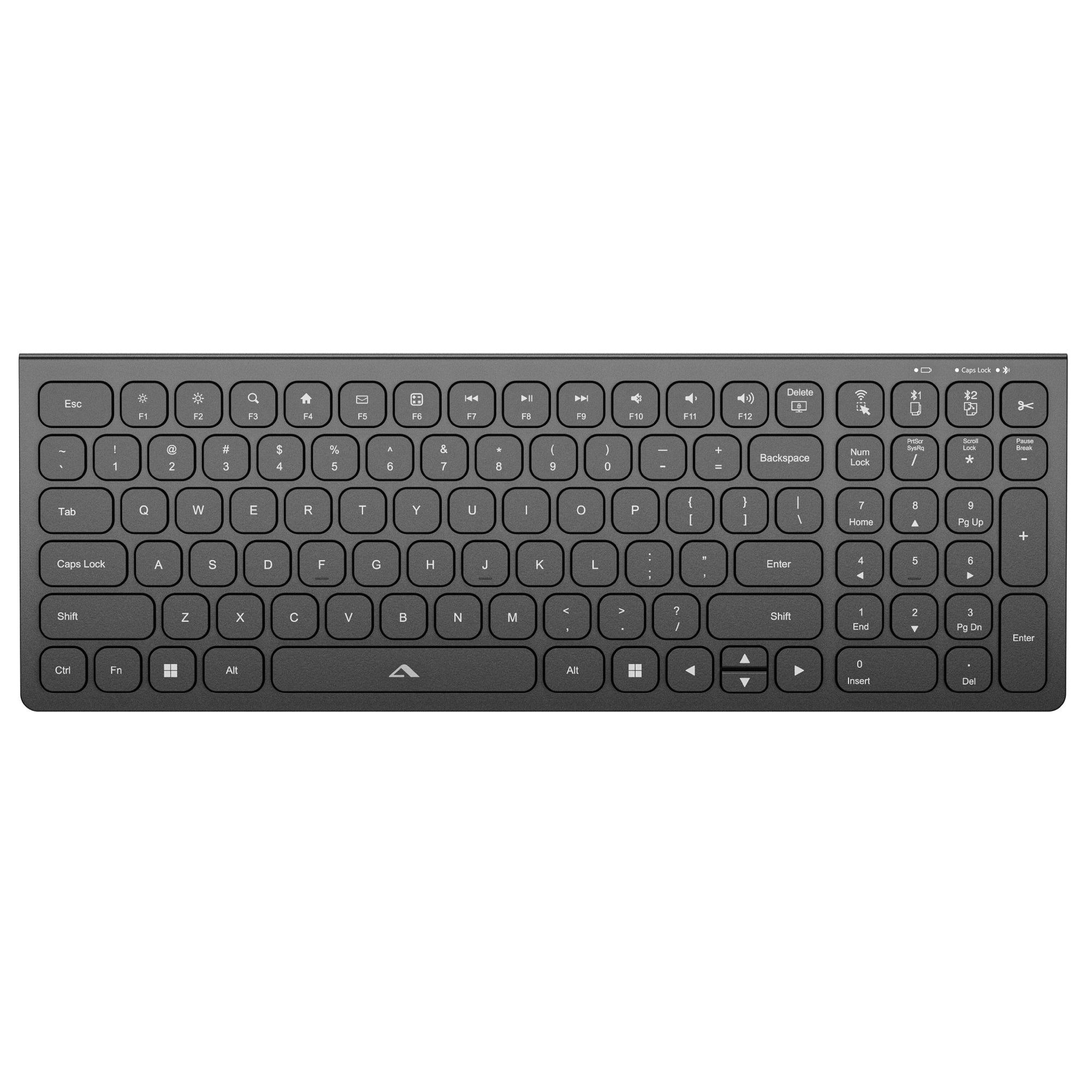 Echelon USB-C Compact Rechargeable Wireless Mouse and Keyboard Combo for Windows