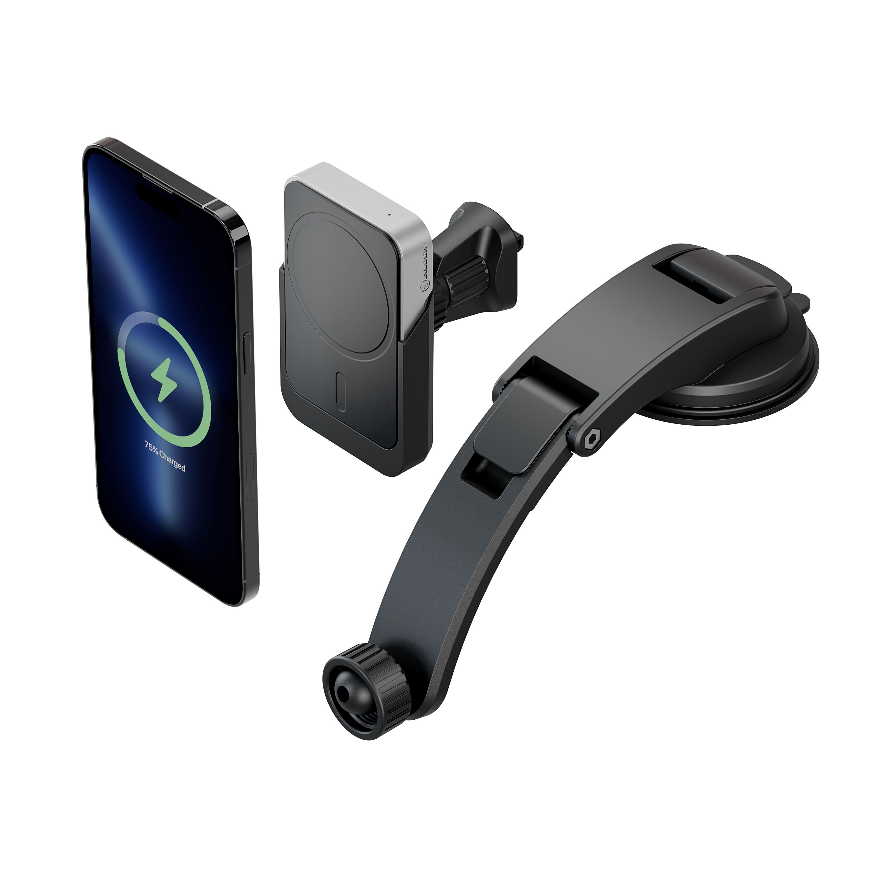 Buy Matrix Universal Magnetic Car Charger with Air Vent & Dash Mount online  at Alogic