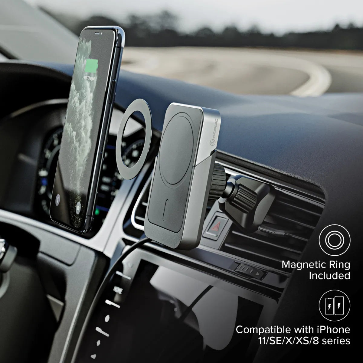 Matrix Universal Magnetic Car Charger with Air Vent Mount