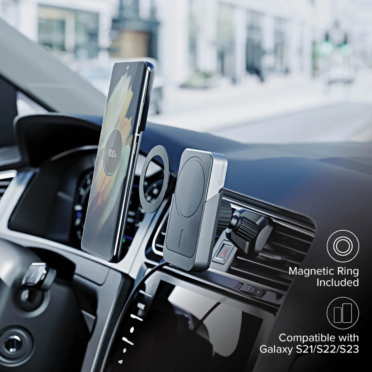 Matrix Universal Magnetic Car Charger with Air Vent Mount