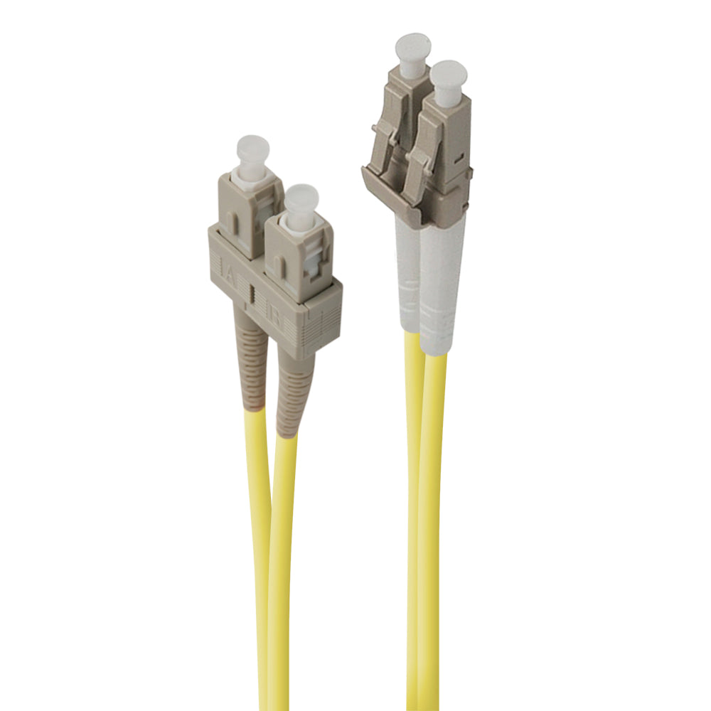 LC-SC Single Mode Duplex LSZH Fibre Cable 09/125 OS2