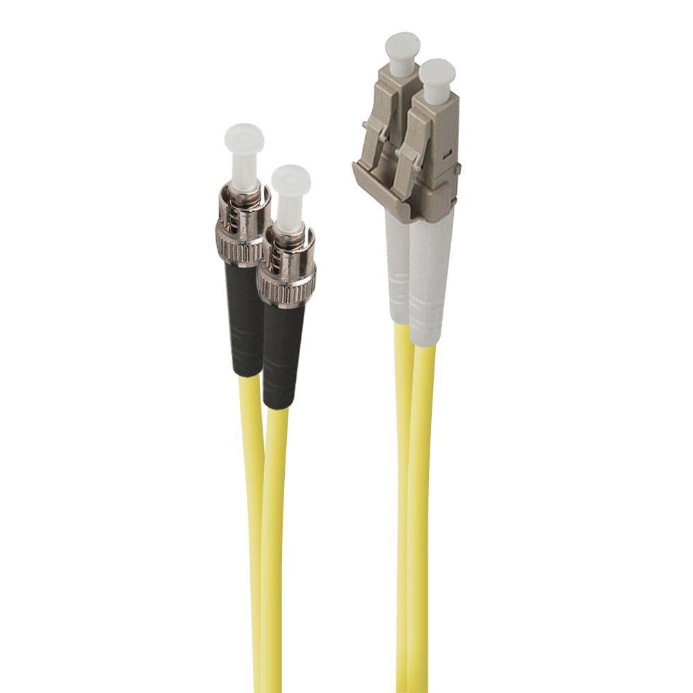 LC-ST Single Mode Duplex LSZH Fibre Cable 09/125 OS2