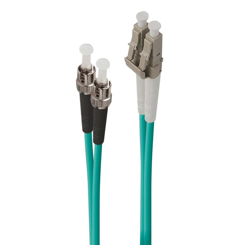 LC-ST 10GbE Multi Mode Duplex LSZH Fibre Cable 50/125 OM3