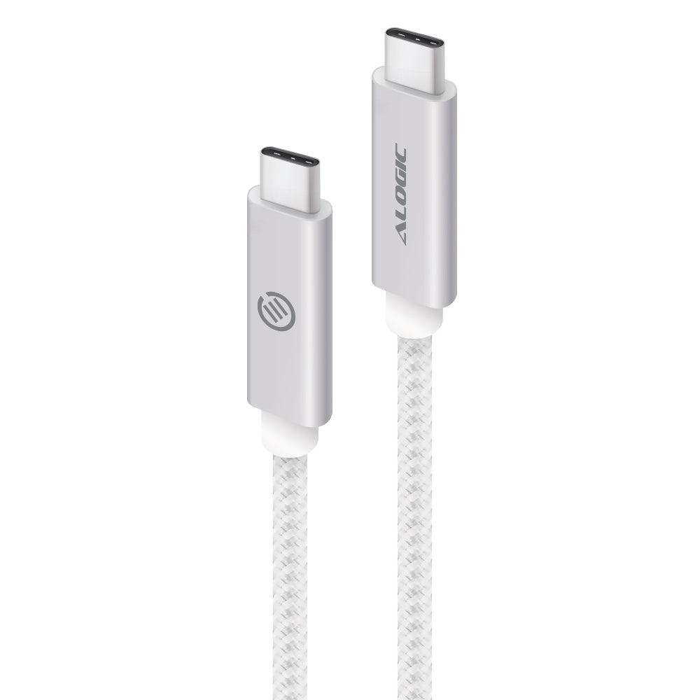 USB 3.1 USB-C (Male) to USB-C (Male) - Prime Series - 1m - Silver