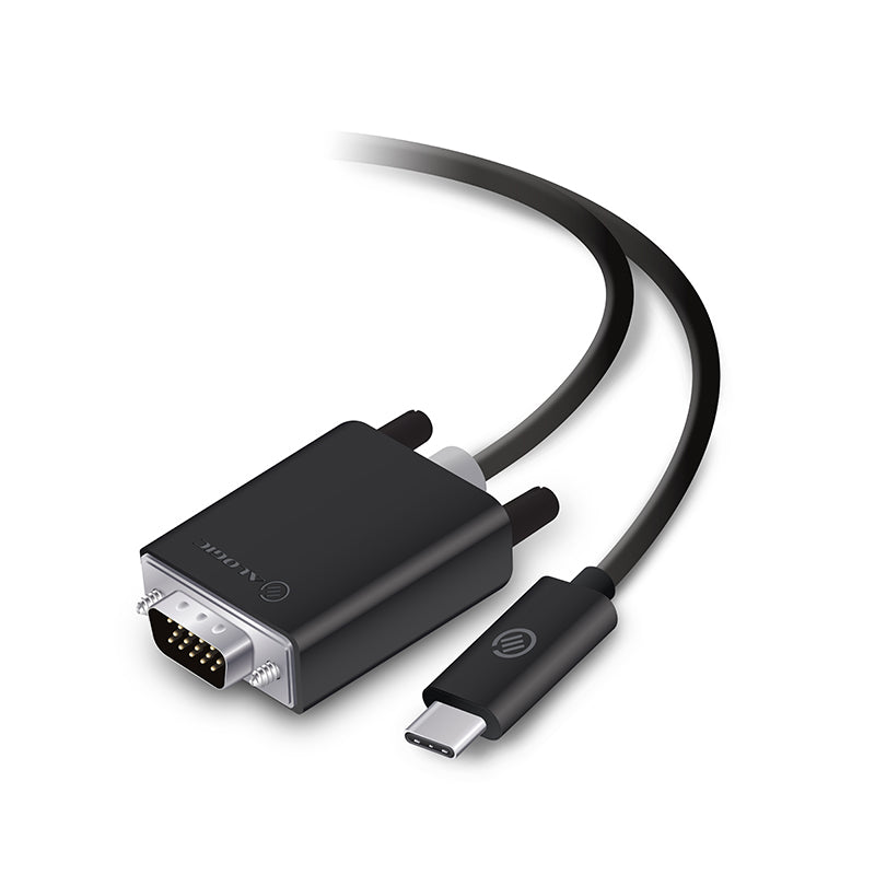 USB-C to VGA Cable - Male to Male - Retail