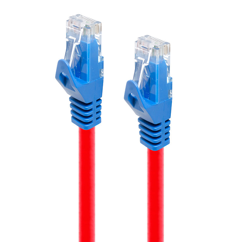 Red CAT6 Crossover Network Cable