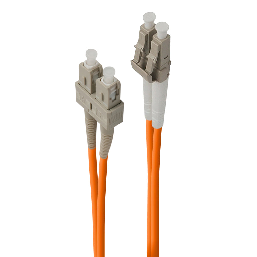 LC-SC Multi Mode Duplex LSZH Fibre Cable 62.5/125 OM1