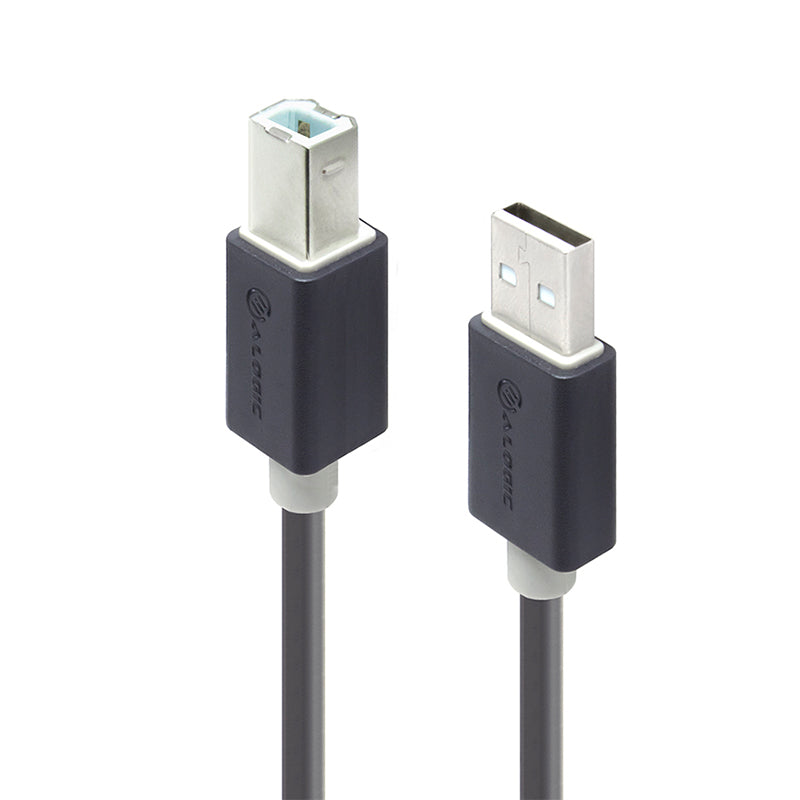 USB 2.0 Type A to Type B Cable - Male to Male