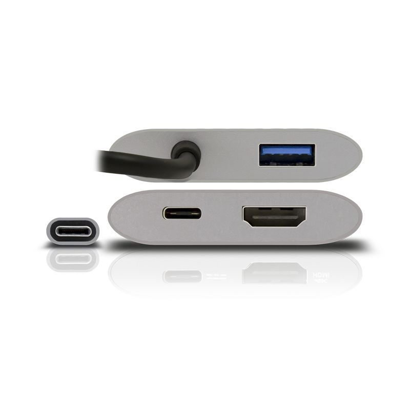 USB-C MultiPort Adapter with HDMI 4K/USB 3.0/USB-C with Power Delivery - Prime Series