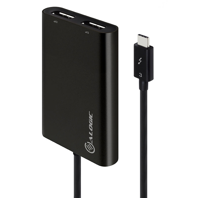 Thunderbolt 3 (USB-C) to Dual DisplayPort Adapter - 4k 60 Hz