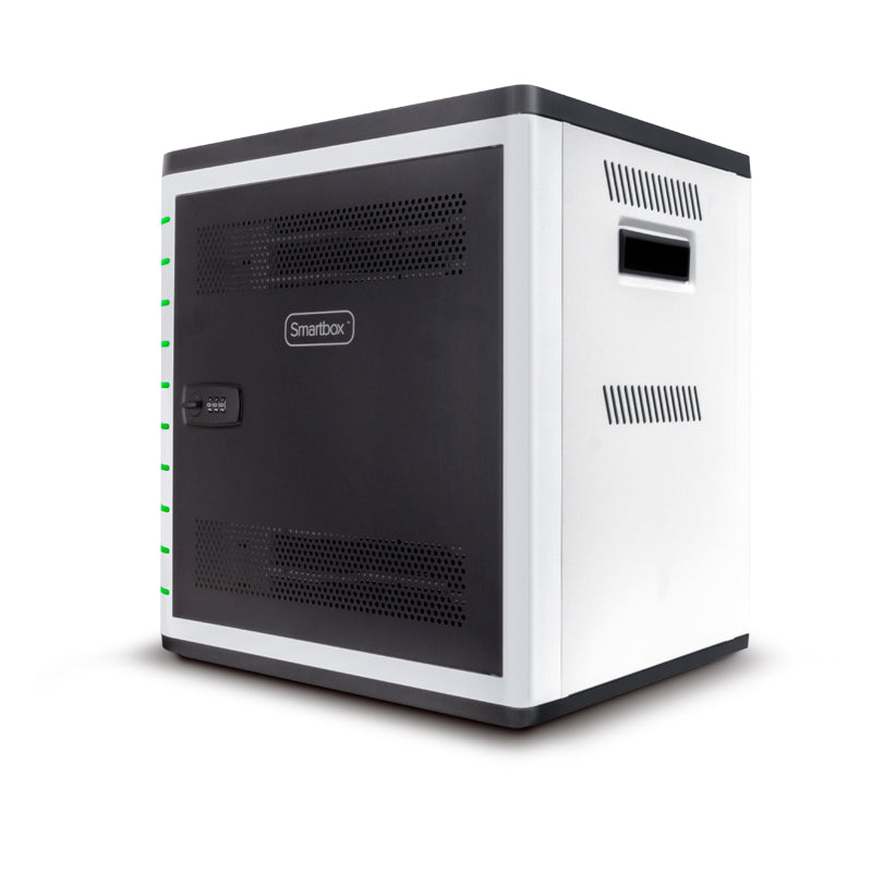 Smartbox 10 Bay Android and iPad SYNC & CHARGE Cabinet - With Combination Lock