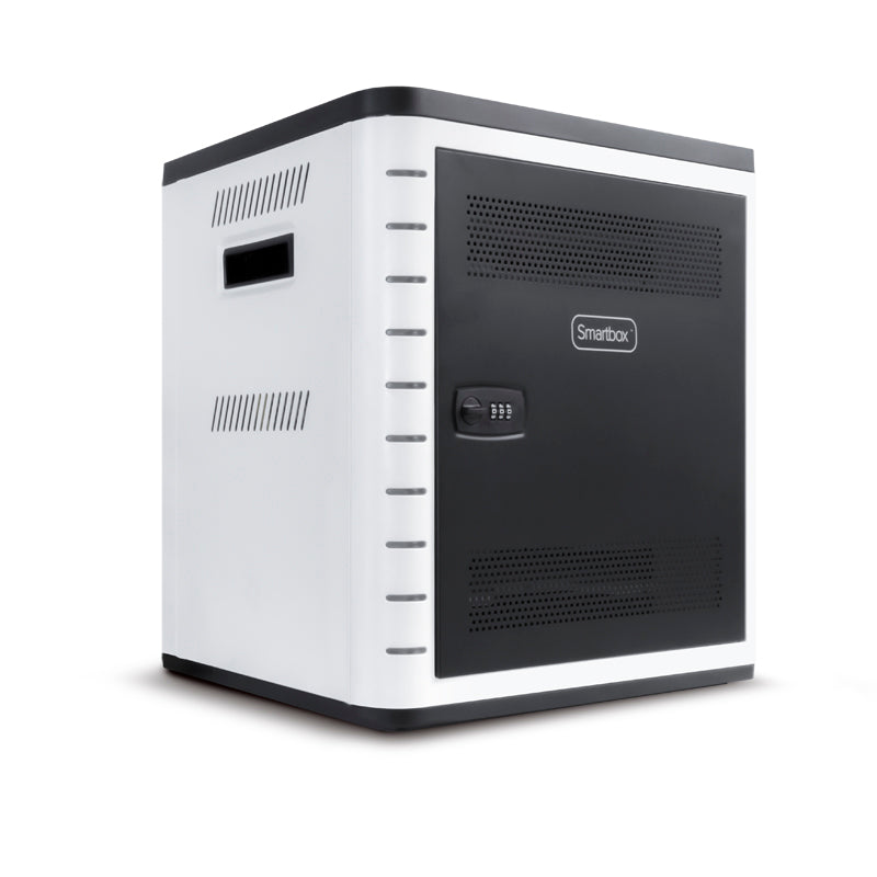 Smartbox 10 Bay Android and iPad SYNC & CHARGE Cabinet - With Combination Lock