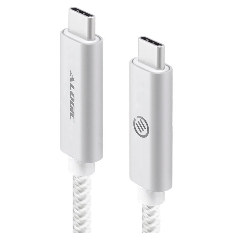 USB 3.1 USB-C (Male) to USB-C (Male) - Prime Series - 1m - Silver
