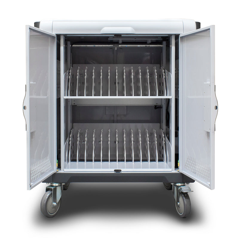 Smartbox 24 Bay Notebook/Chromebook & Tablet Charging Trolley