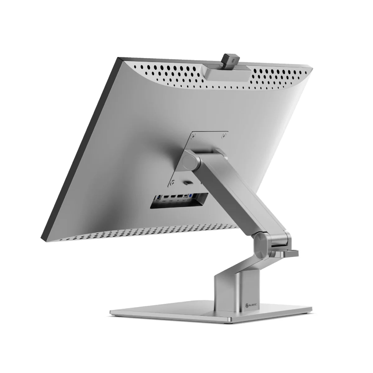 Clarity Fold Touch 27" 4K UHD Monitor with 65W Power Delivery, Webcam, Touchscreen & Fold Stand + Dual 4K Universal Docking Station - HDMI Edition