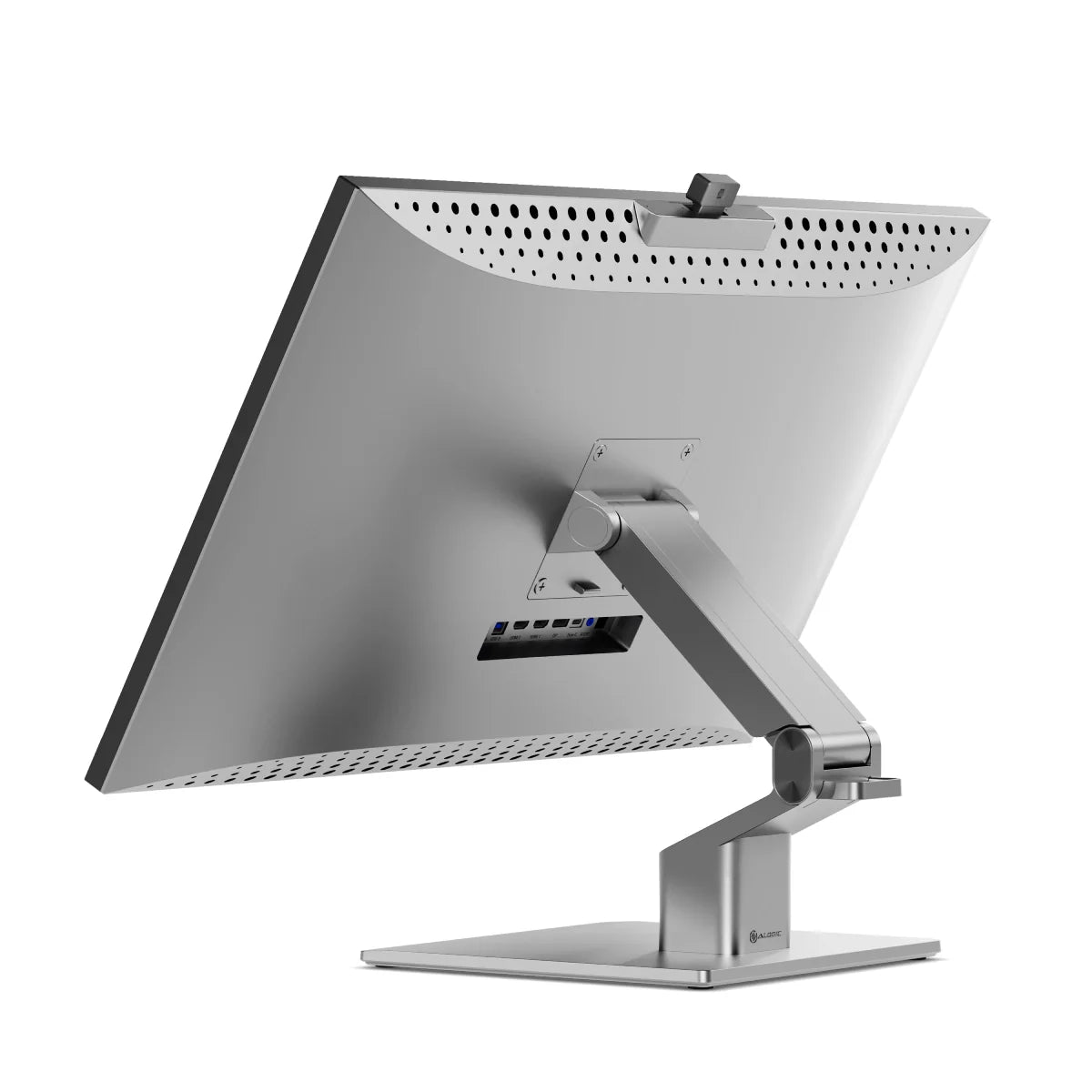 Clarity Fold Touch 32" 4K UHD Monitor with 65W Power Delivery, Webcam, Touchscreen & Fold Stand + Dual 4K Universal Docking Station - DisplayPort Edition