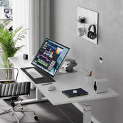 Aspekt 32" Touch Ultimate Home Office Kit with Mac Mini Omni Fold Stand - Silver