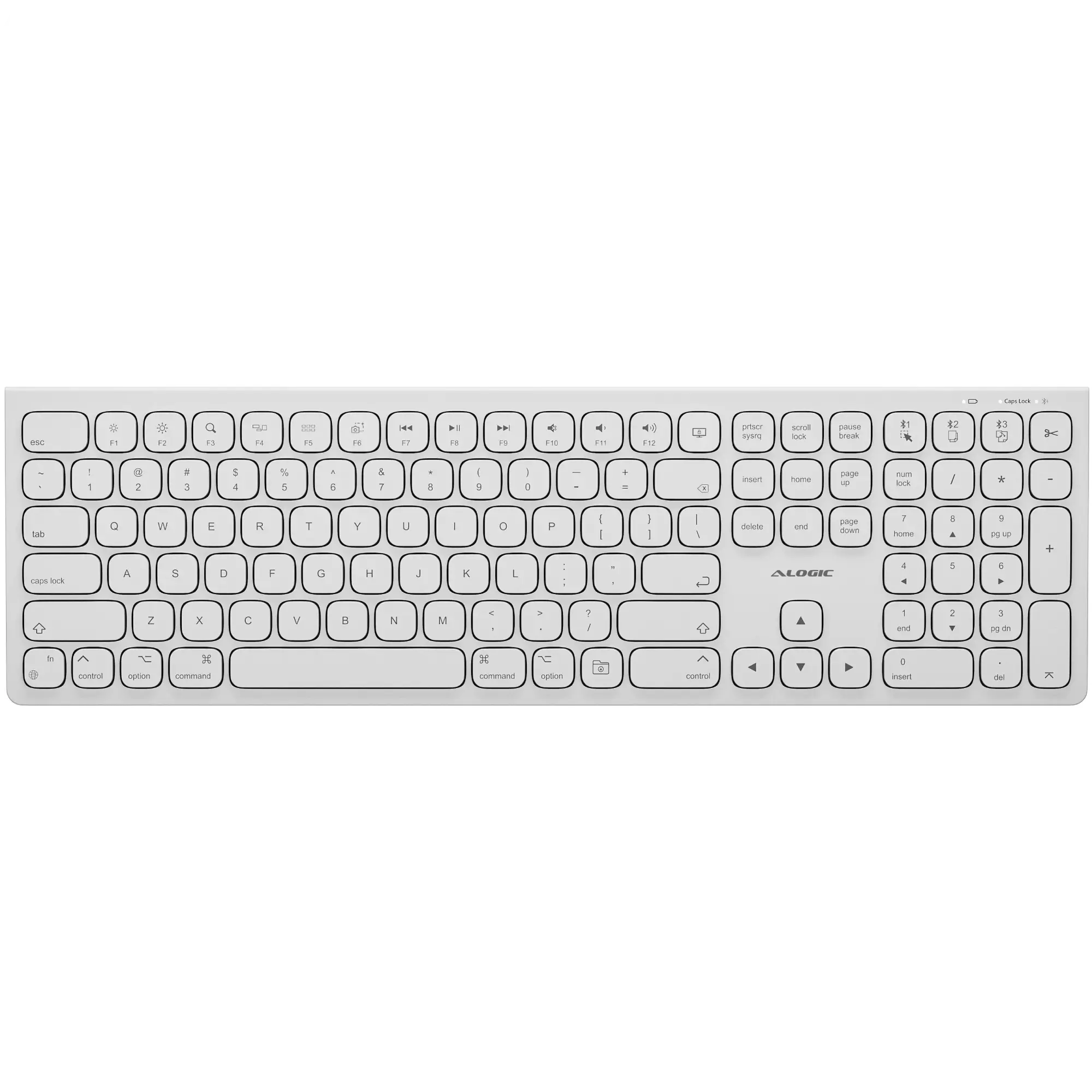Echelon USB-C Rechargeable Wireless Keyboard for macOS