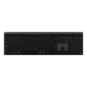 Hush Full Size USB-C Rechargeable Wireless Keyboard with Backlight