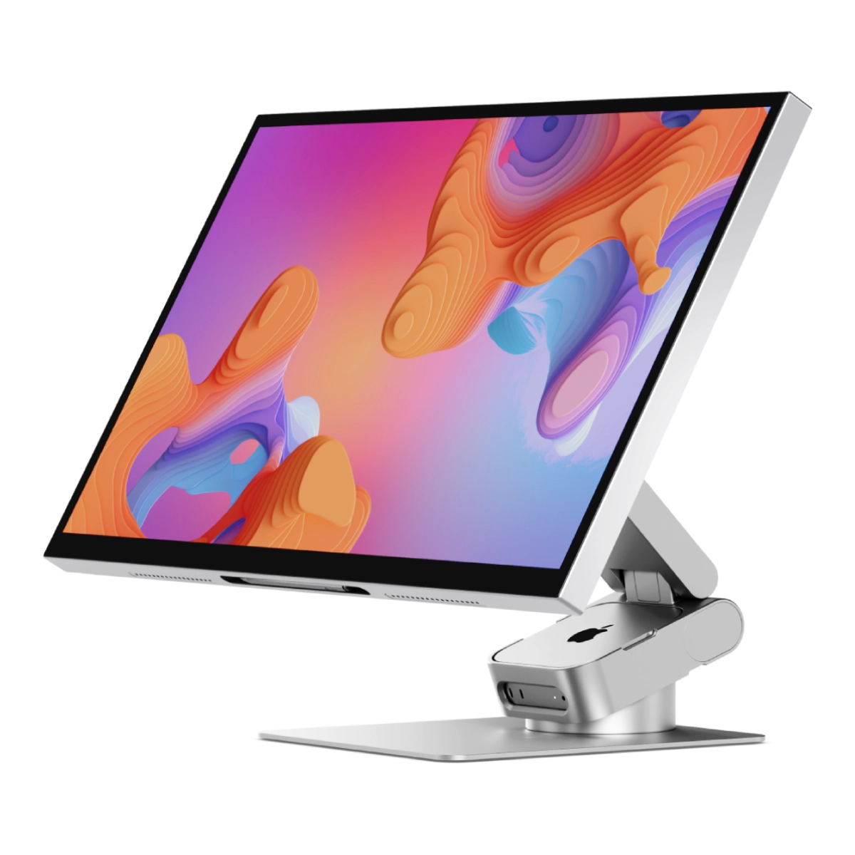 Omni 2-in-1 Fold Stand for Aspekt 32” and M4 Mac Mini