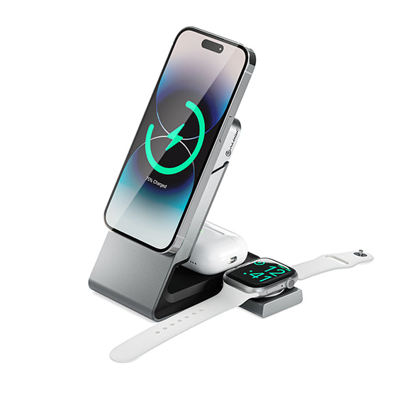 Buy Matrix 3-In-1 Universal Magnetic Charging Dock with Apple Watch ...