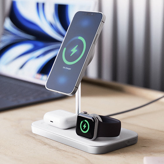 MagSpeed 3-in-1 Wireless 15W Charging Station