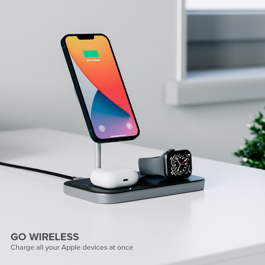 MagSpeed 3-in-1 Wireless 15W Charging Station