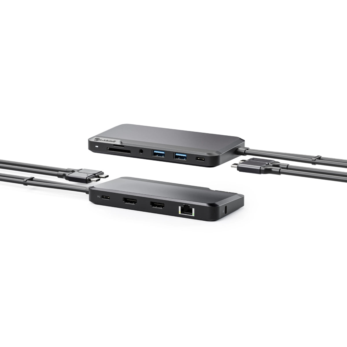 ALOGIC Portable Dock for Mac - 10-in-1 with Dual Display 4K 60Hz Support - Dark Grey