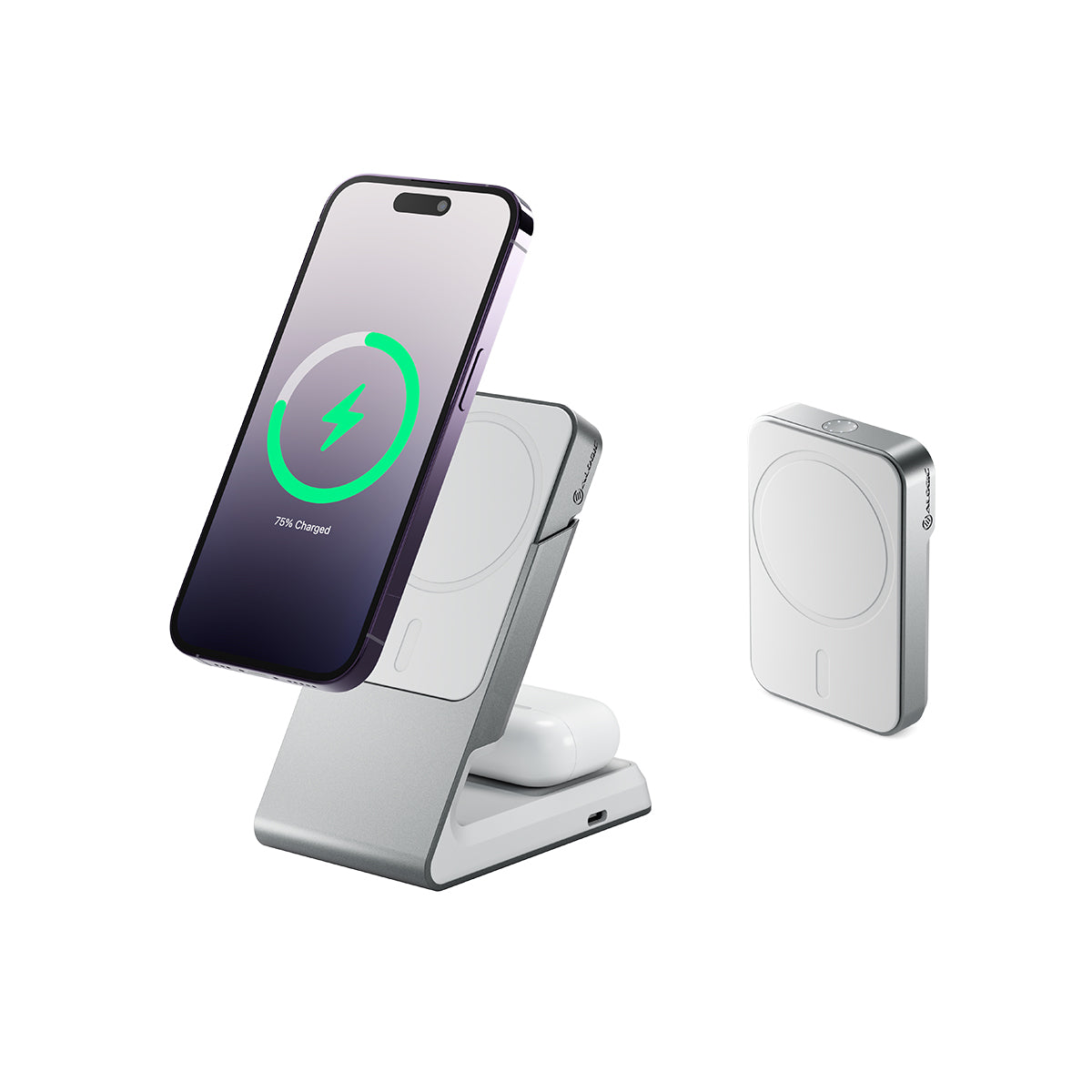 Matrix2-In-1UniversalMagneticChargingDockwithpowerbank