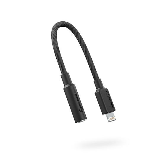 Elements PRO Lightning to 3.5 Audio Adapter - Black