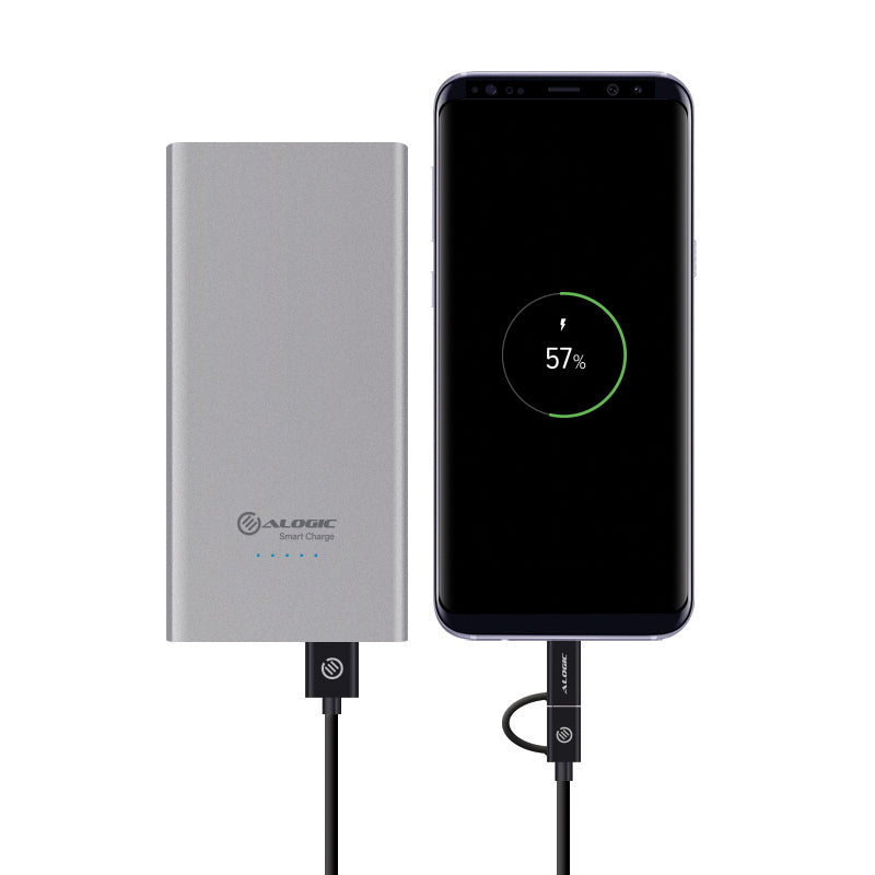 USB-C 5200mAh Ultra Portable Power Bank - Prime Series - Space Grey