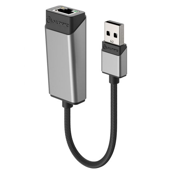 Ultra USB-A (Male) to RJ45 Gigabit Ethernet (Female) Adapter
