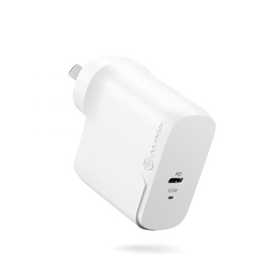 1X65 Rapid Power 65W GaN Charger - Includes 2m 100W USB-C Charging Cable