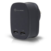 2 Port USB Wall Charger 5V/3.4A (2.4A + 1A)