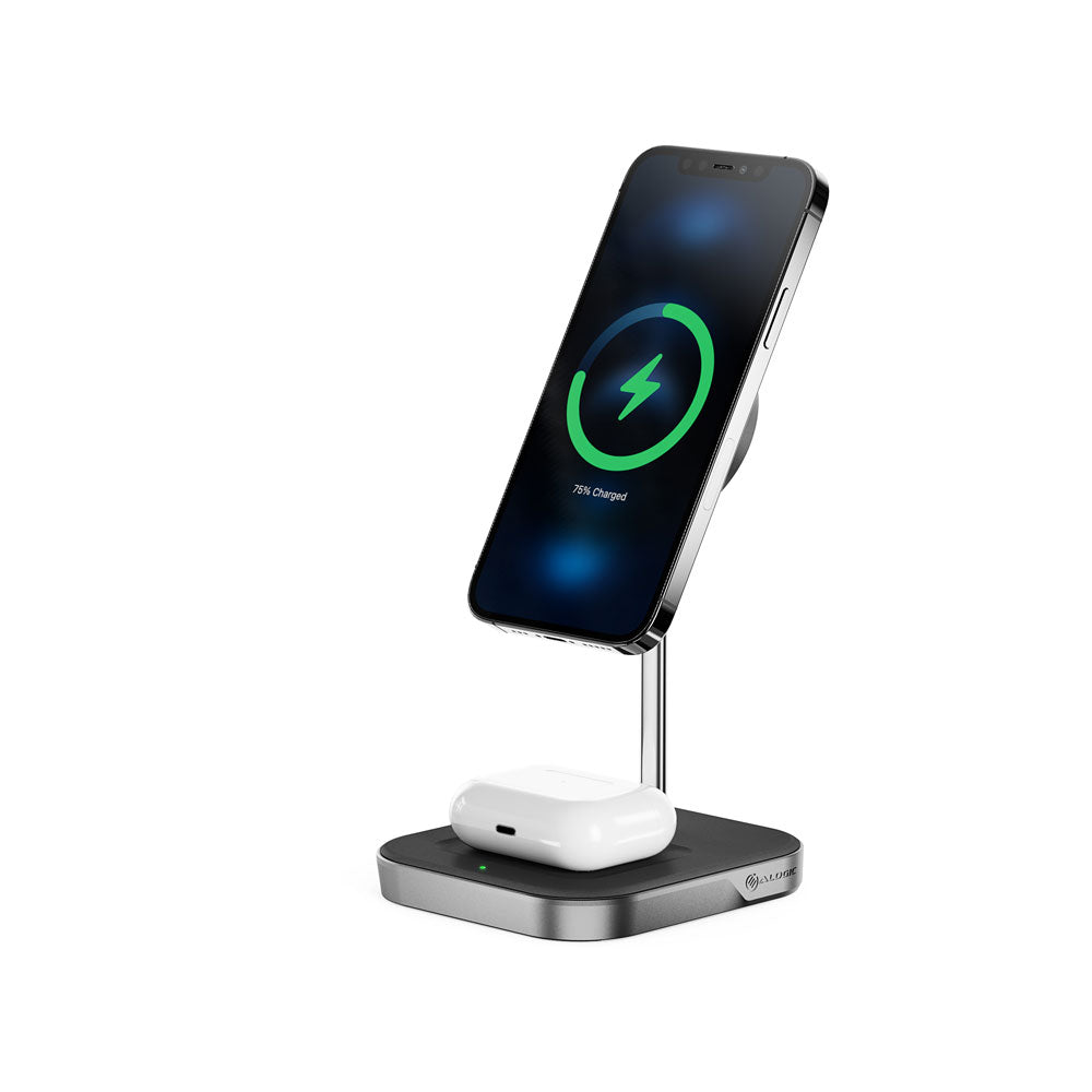MagSpeed 2-in-1 Wireless Charging Station