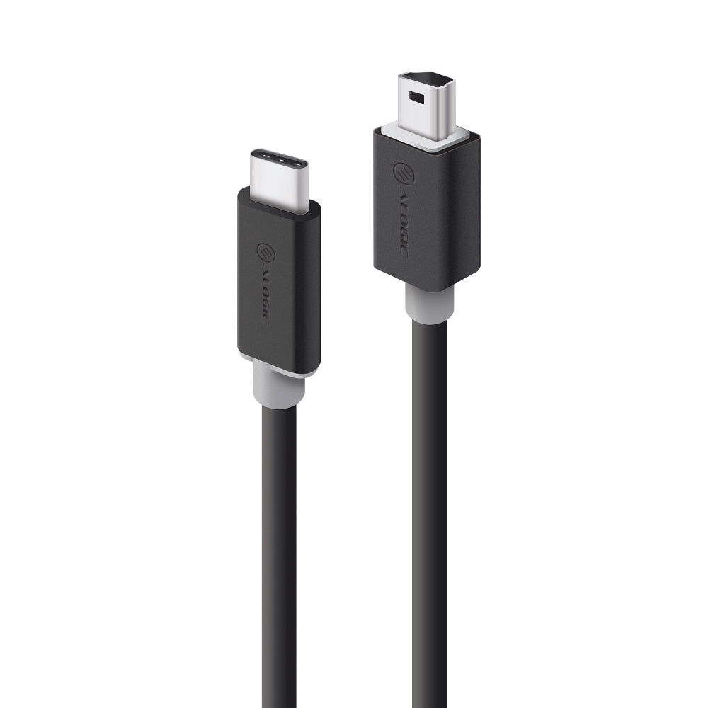 USB 2.0 USB-C to Mini USB-B Cable - Male to Male