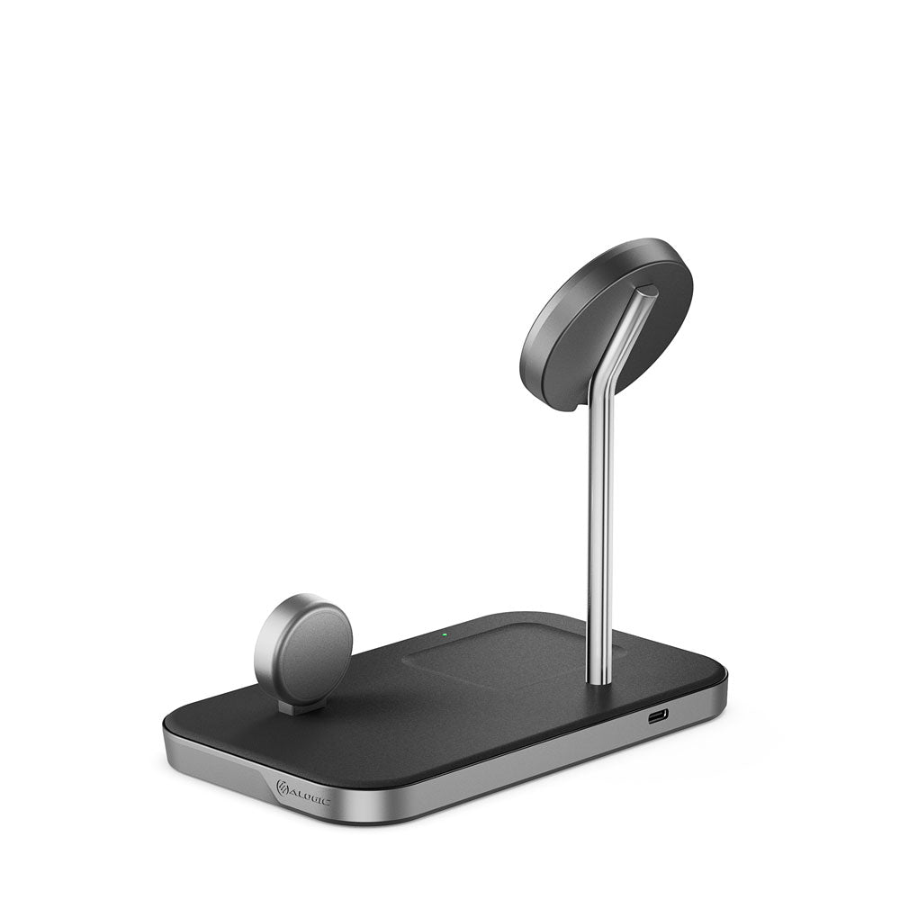 MagSpeed 3-in-1 Wireless Charging Station - Black