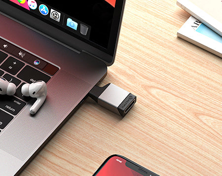Ultra Mini USB-C to DisplayPort Adapter Space Grey