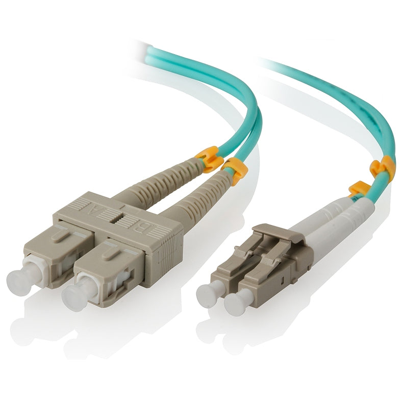 LC-SC 10GbE Multi Mode Duplex LSZH Fibre Cable 50/125 OM3