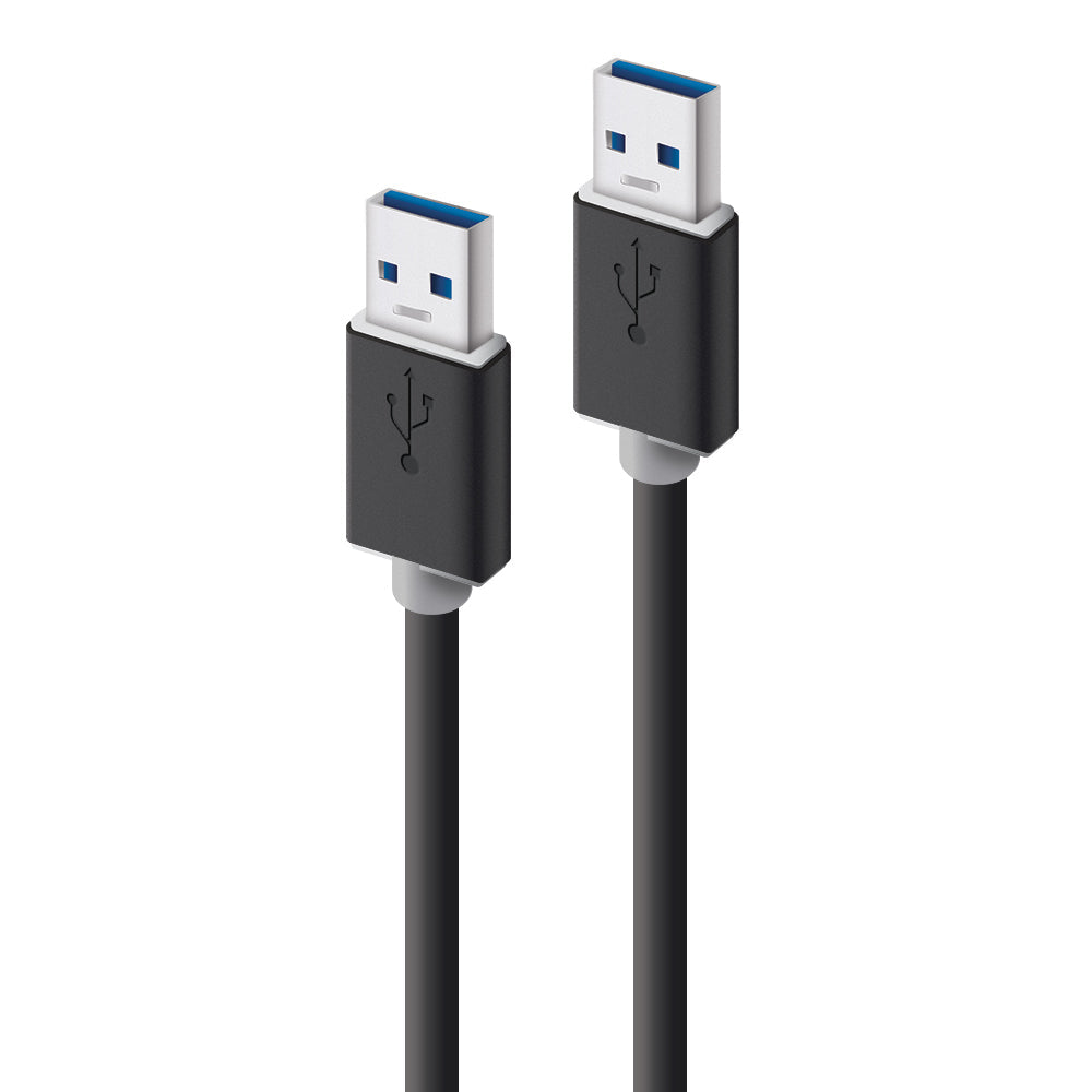 USB 3.0 Type A to Type A Cable - Male to Male 1m