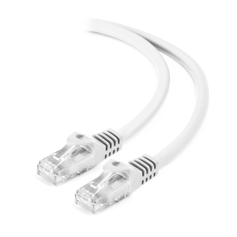 White CAT5e Network Cable