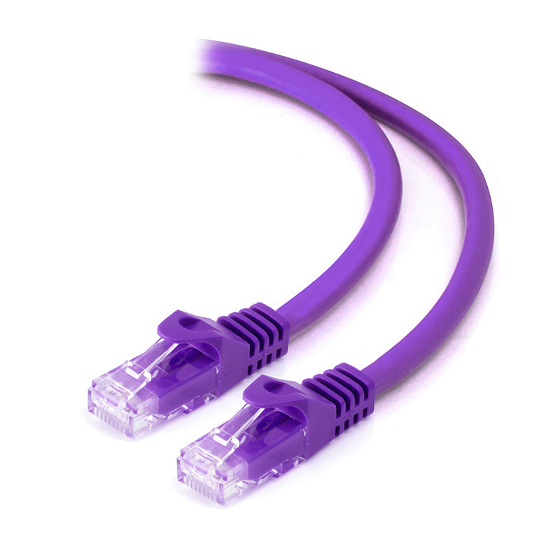 Purple CAT5e Network Cable