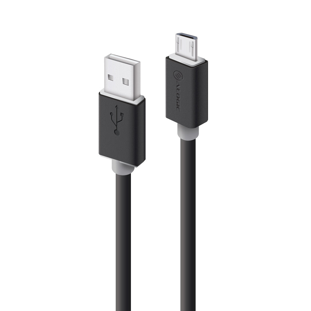 USB 2.0 Type A to Type B Micro Cable - Male to Male