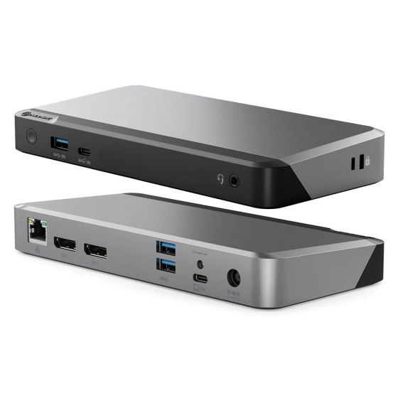 MX2 USB-C Dual Display DP Alt. Mode Docking Station - With 65W Power Delivery
