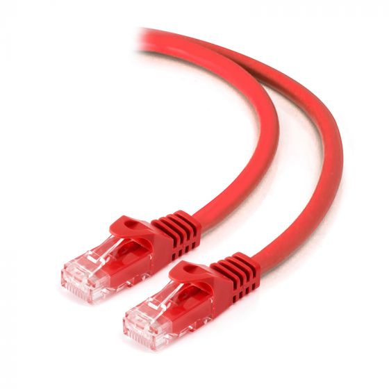 Red CAT6 Network Cable
