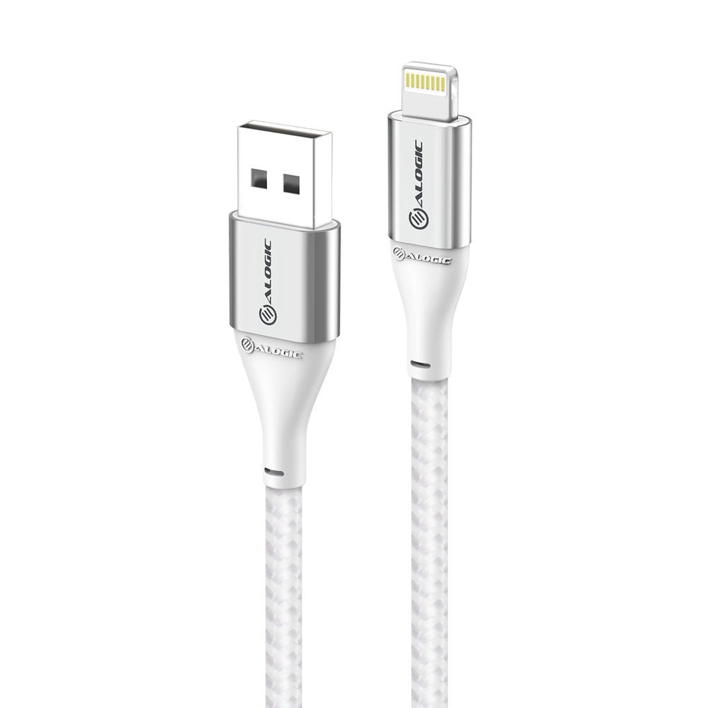 SUPER Ultra USB-A to Lightning Cable -Silver-1.5m