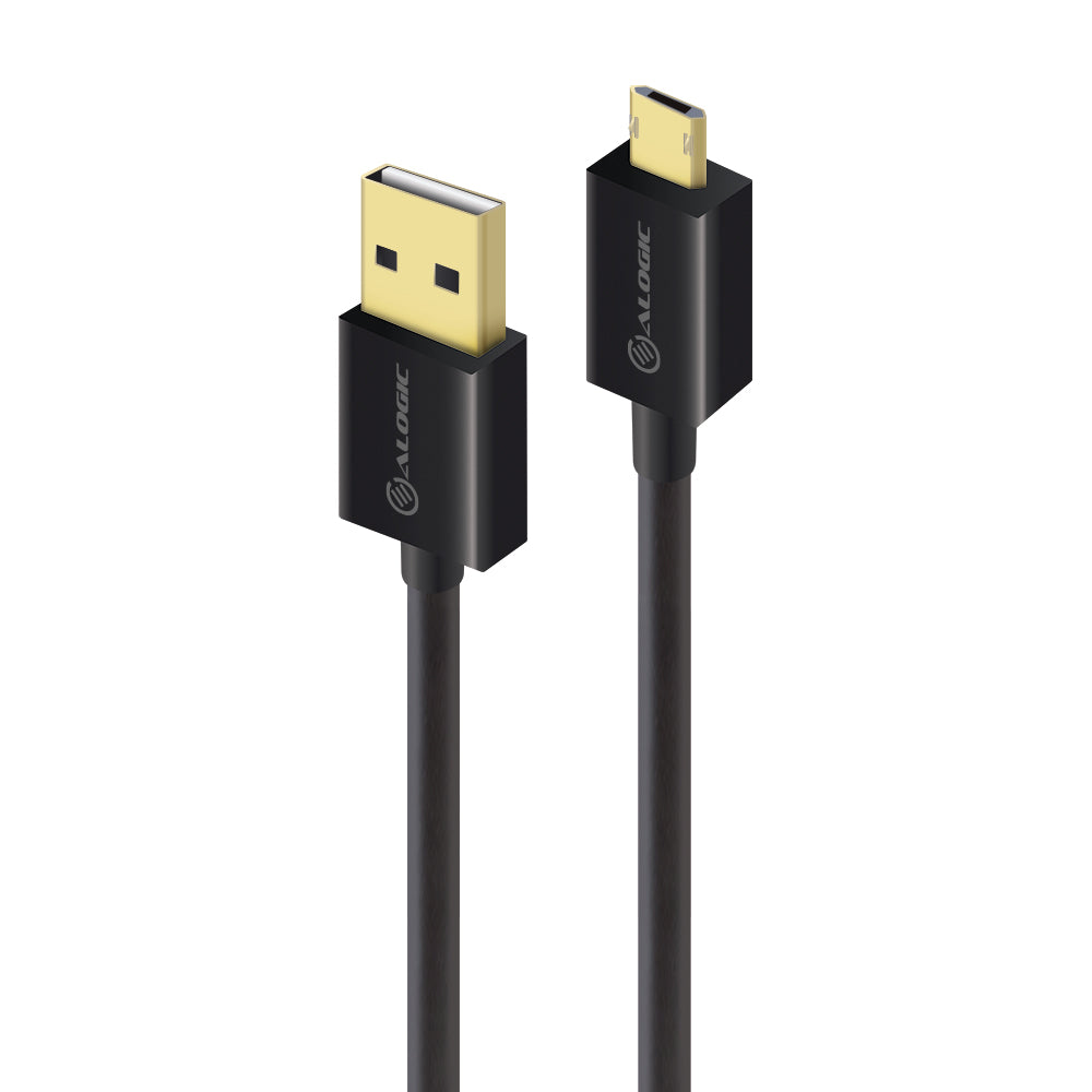 EasyPlug Reversible USB 2.0 Type A to Reversible Micro Type B Cable