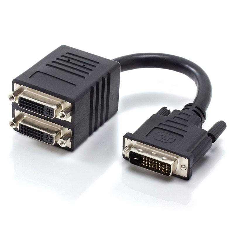 DVI-D Dual Link to 2 X DVI-D Dual Link Display Splitter Adapter