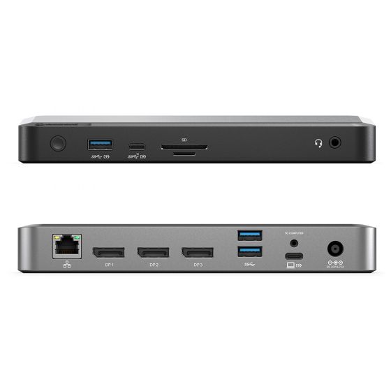 DX3 Triple 4K Display Universal Docking Station - with 100W Power Delivery